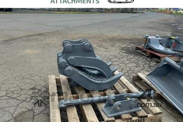 Mechanical Excavator Grab with Stiff Arm Suits 34.5 Ton Machines