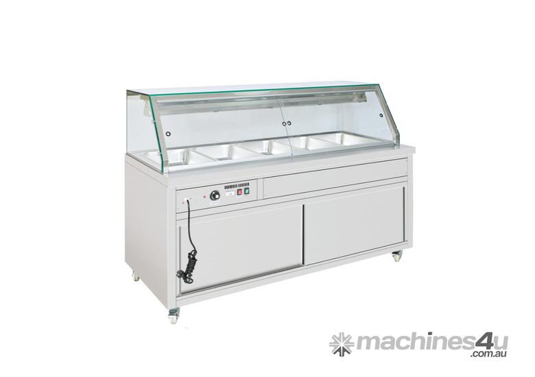 PG180FE-XG Thermaster Wet and Dry Bain Marie Display 5x1/1 GN Pans