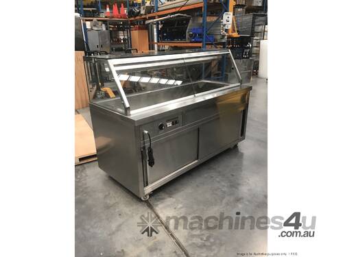 PG180FE-XG Thermaster Wet and Dry Bain Marie Display 5x1/1 GN Pans