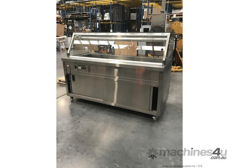 PG180FE-XG Thermaster Wet and Dry Bain Marie Display 5x1/1 GN Pans