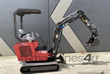   UHI UME15P, 1.5 TON EXCAVATOR WITH 8 ATTACHMENTS (WA ONLY)