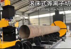 TRITON Heavy-Duty Plasma Pipe Profile Cutting Machine (800MM DIA) 12M Long