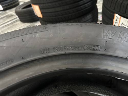 Quantity of Tyres in 2x Stillages Including