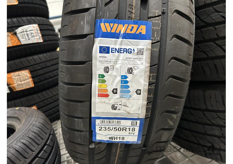 Quantity of Tyres in 2x Stillages Including