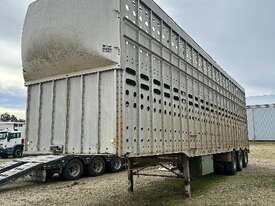 SHANKS 2 DECK ALUMINIUM CATTLE CRATE. - picture0' - Click to enlarge