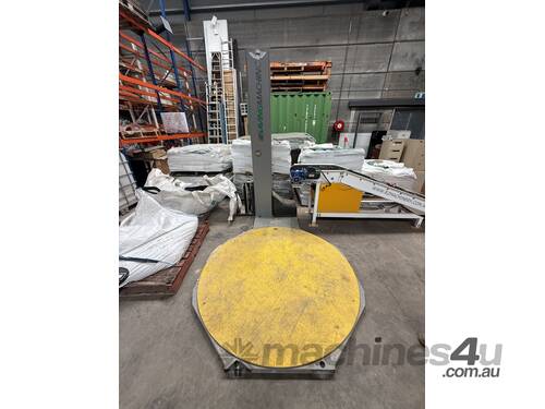 Machine automated pallet wrapper