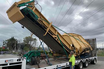 Backhus Windrow Turner Conveyor System