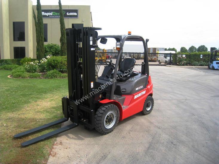 caption Manitou MI25D Forklift