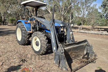 (9306) New Holland TT4.65 Tractor with FEL (Seymour, VIC)