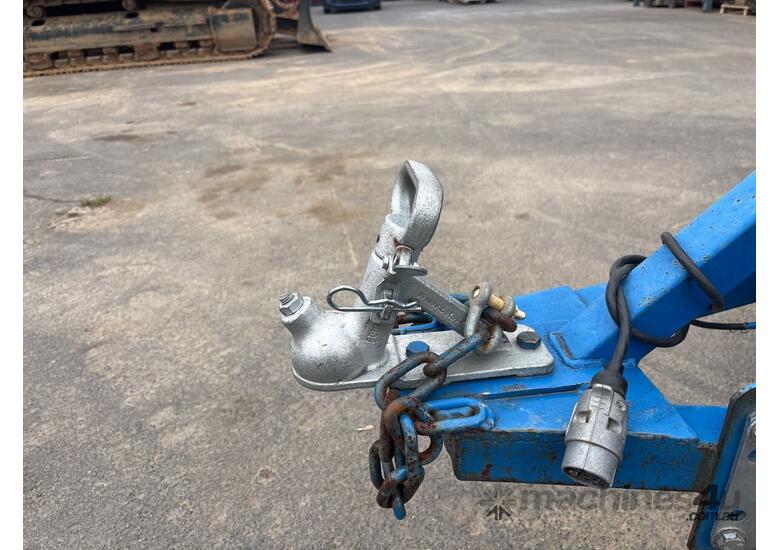 Nixon Engineering Single Axle Box Trailer