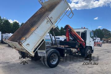 2014 Hino 500 1628 FG8J Tipper Crane Truck (Day Cab)
