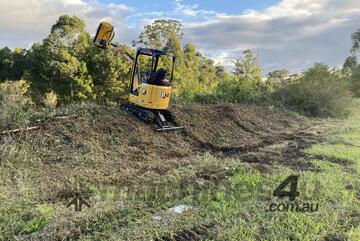 Italian Made Flail Mower/Mulcher for Mini Excavators FEMAC T1-60 REV