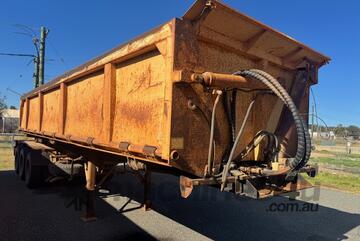 Trailer Side Tipper Howard Porter 2002 Ex-council 3.5 inch fixed pin 1THJ660 SN1814