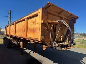 Trailer Side Tipper Howard Porter 2002 Ex-council 3.5 inch fixed pin 1THJ660 SN1814 - picture0' - Click to enlarge