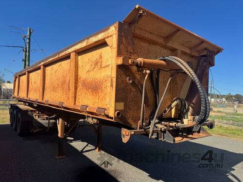 Trailer Side Tipper Howard Porter 2002 Ex-council 3.5 inch fixed pin 1THJ660 SN1814