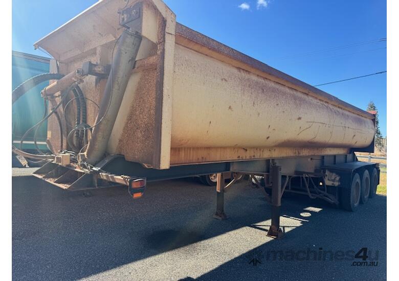 Trailer Side Tipper Howard Porter 2002 Ex-council 3.5 inch fixed pin 1THJ660 SN1814