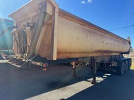 Trailer Side Tipper Howard Porter 2002 Ex-council 3.5 inch fixed pin 1THJ660 SN1814 - picture1' - Click to enlarge