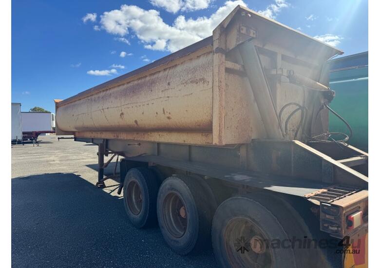 Trailer Side Tipper Howard Porter 2002 Ex-council 3.5 inch fixed pin 1THJ660 SN1814