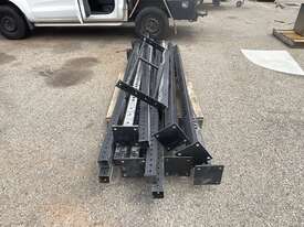 2m Drilled Steel Beams - picture0' - Click to enlarge