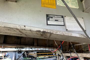 2007 Haulmark 3STOD Tri Axle Flat Bed Trailer