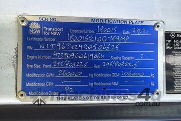 2021 Mercedes Benz Actros 2658 Prime Mover