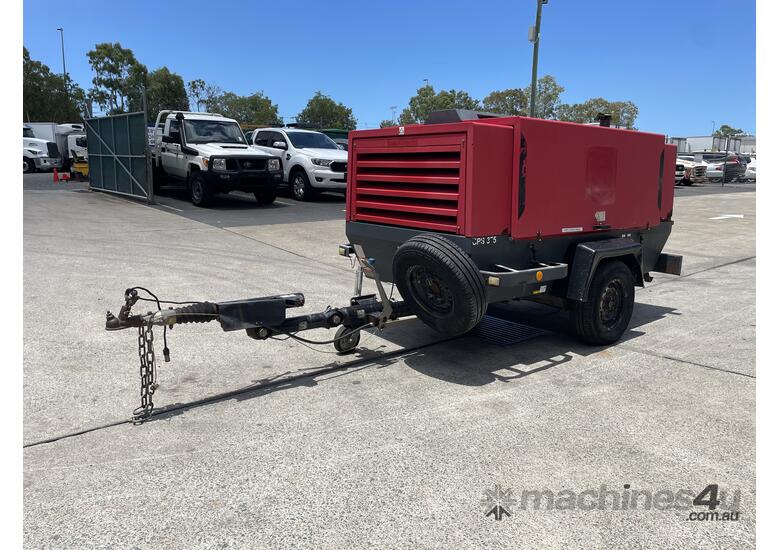 2016 Redstar CPS 3.5 Portable Rotary Screw Compressor on Single Axle Trailer