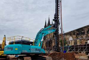 Piling Leader Mast Excavator Mounted