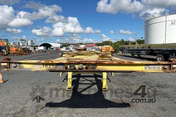 2012 Vawdrey VB S3 Tri Axle Skel Trailer