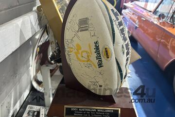 Wallabies Signed Sporting Memorabilia