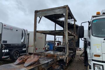 2022 Vawdrey VB-S3 Tri Axle Drop Deck Curtainsider A Trailer