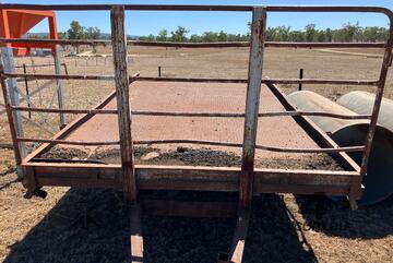 Unbranded Flat Top Farm Trailer