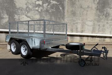 QHMS 85 Dual Axle Trailer - 2000kg with Removable Cage