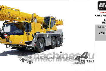 LIEBHERR LTM 1060-3.1 ALL TERRAIN CRANE