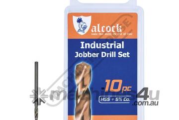 HSS Jobber Drill Pack - 10 Piece 2.0mm M35 Grade HSS with 5% Cobalt 135 Precision Ground Flute & S