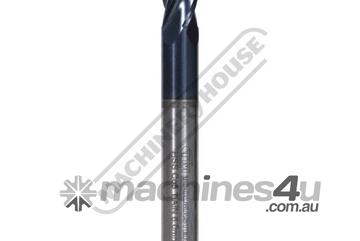 6mm Metric End Mill HSS with 5% Cobalt 4FSS-6 TiAIN Coating