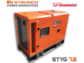 Staunch Yanmar STYG7.5S Generator - picture2' - Click to enlarge