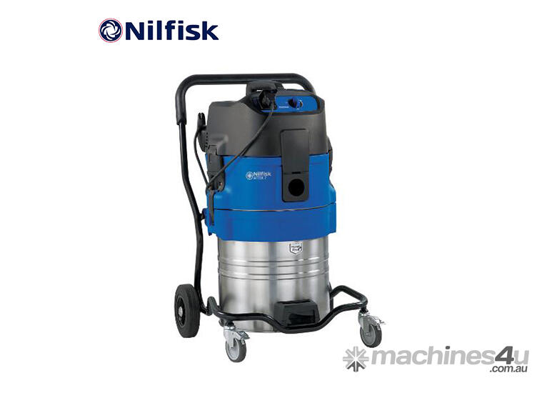 Click to view full size photos Nilfisk Wet Only Pump Out Industrial Vacuum complete with hose and tools ATTIX 751-61
