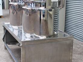 Duel Stainless Steel Jacketed Tanks - picture1' - Click to enlarge