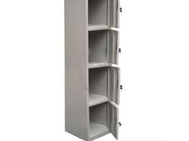 Four Bank Metal Steel Storage Locker - picture1' - Click to enlarge