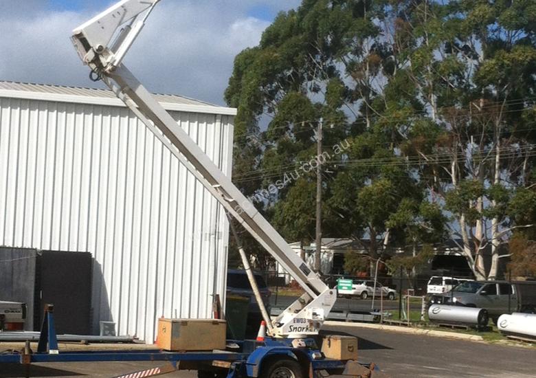 Used 2007 Snorkel TRAILER EWP CHERRY PICKER 15 M Trailer Mounted Cherry