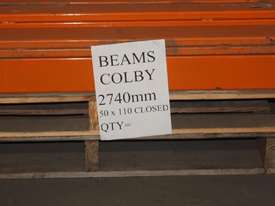 Colby Beams 2590mm 50 x 105mm Pallet Rack - picture1' - Click to enlarge