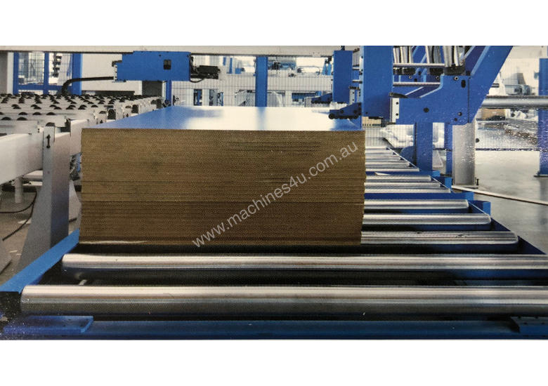caption Rear load Beamsaw. Twin Independent Pushers. KS838H. Maximum productivity!