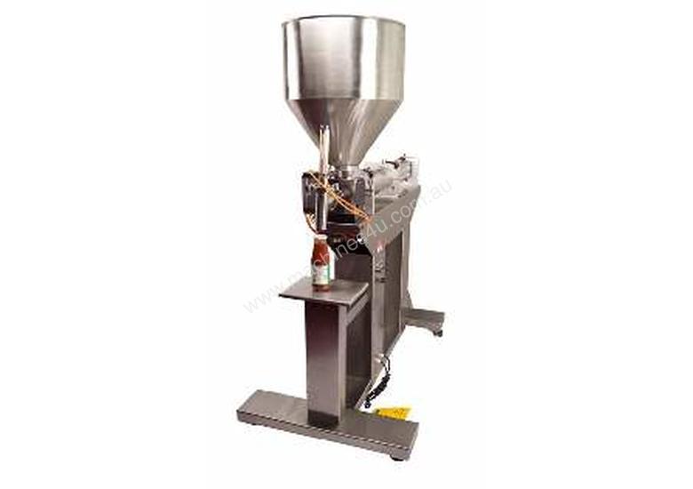 caption Rotary Valve Piston Filler (Pneumatic Type)