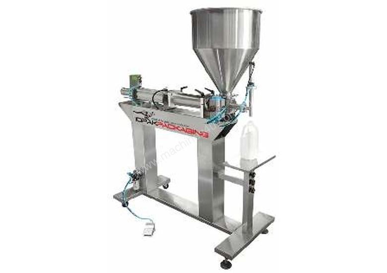 caption Rotary Valve Piston Filler (Pneumatic Type)