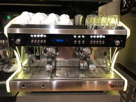 Wega Polaris EVD2PR15 2 Group Electronic Coffee Machine - picture0' - Click to enlarge