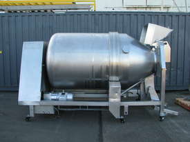 Industrial Stainless Steel Large Drum Tumbler Mixer - 2500L - picture0' - Click to enlarge