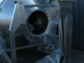 Industrial Stainless Steel Large Drum Tumbler Mixer - 2500L - picture1' - Click to enlarge