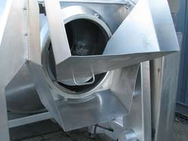 Industrial Stainless Steel Large Drum Tumbler Mixer - 2500L - picture2' - Click to enlarge