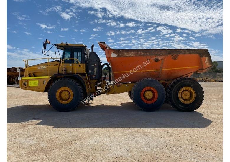 caption 2011 BELL B50D ARTICULATED DUMP TRUCK