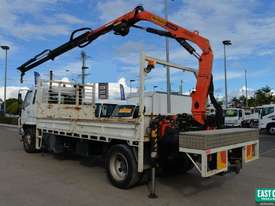 2007 MITSUBISHI FIGHTER FM Crane Truck Tray Top Tray Top Drop Sides - picture1' - Click to enlarge